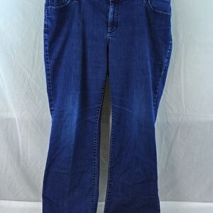 a.n.a Women's Dark Blue Boot Cut Jeans
